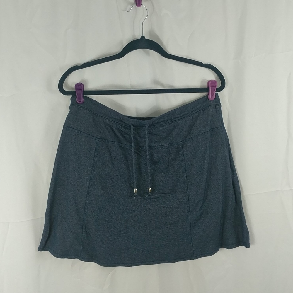 Denim-Looking Soft Skort